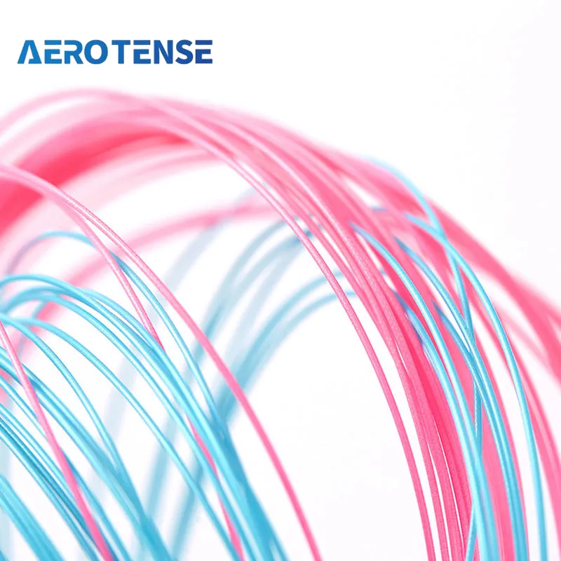 J63 Diameter 0.63MM 24-30lbs High Elasticity Badminton String OEM