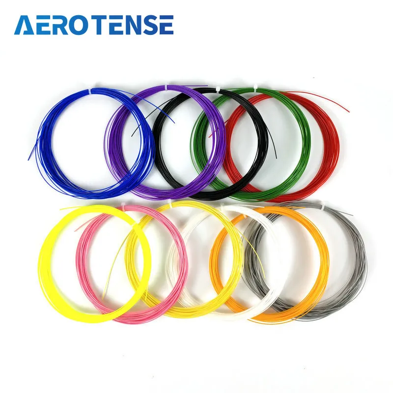 J63 Diameter 0.63MM 24-30lbs High Elasticity Badminton String OEM