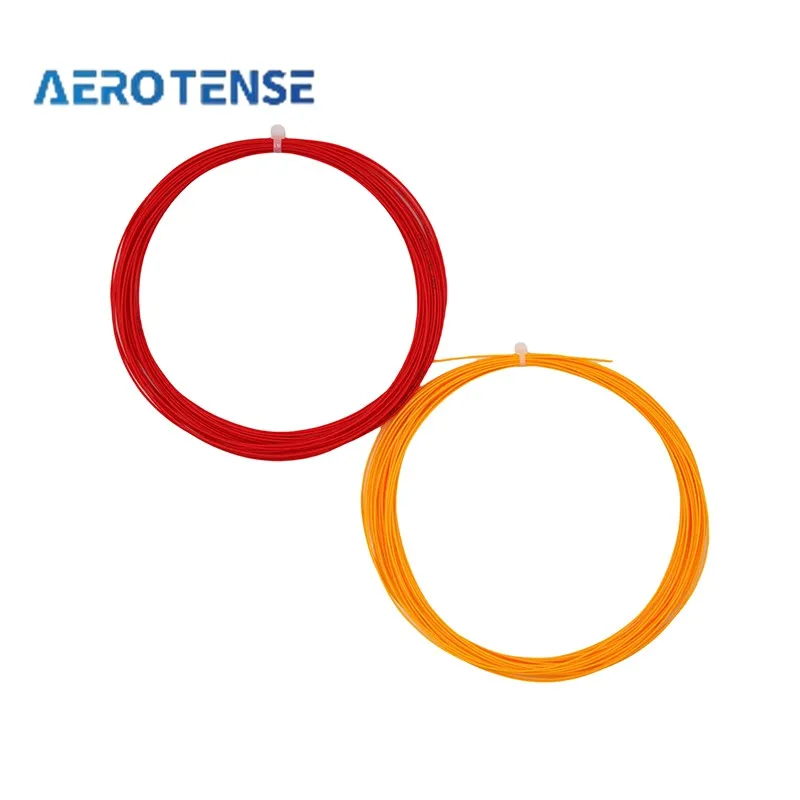 J63 0.63mm 24-30lbs Badminton Racket String Nylon High Flexibility Badminton Racket Racquet String Line Badminton Accessory